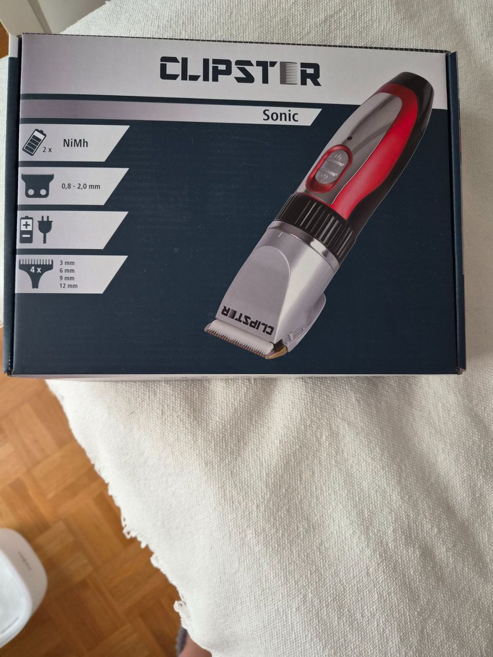 Prodotti per la cura & articoli per la pulizia: Tondeuse Clipster Sonic pour animaux – Nuovo e nell'imballaggio originale da Lausanne venduto da leroyaumedereven
