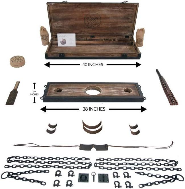 Altro per Eventi aziendali & Feste: BDSM Hand-Kopfpranger von Lodbrock – Nuovo e nell'imballaggio originale da Uster venduto da Tobe4 1