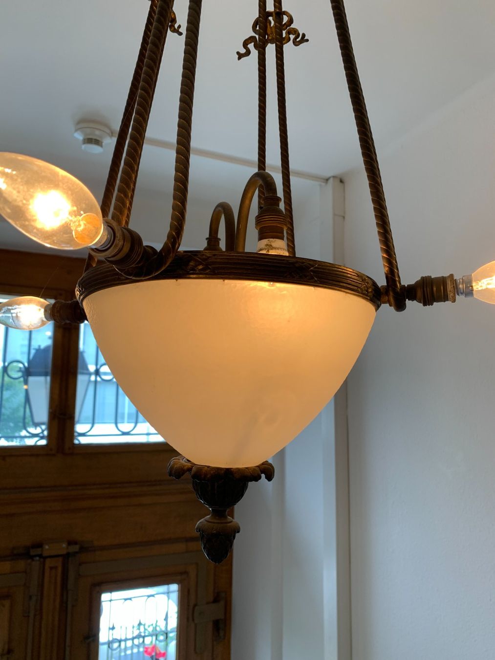 Lampadari & plafoniere: WUNDERBARE ANTIKE LEUCHTE AUS FRANKREICH – Usato da Zürich venduto da kostbares 4