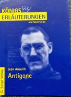 Königs Erläuterungen Antigone - Jean Anouilh, Top Zustand!