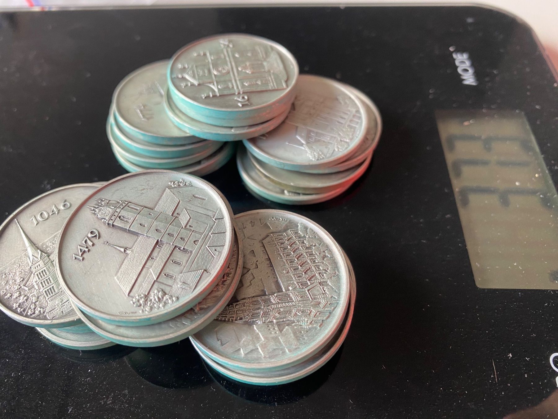 Medaillen: 25 Silbermedaillen Schweizer Städte und Kirchen – Gebraucht aus Zürich von mysilvercoin 4