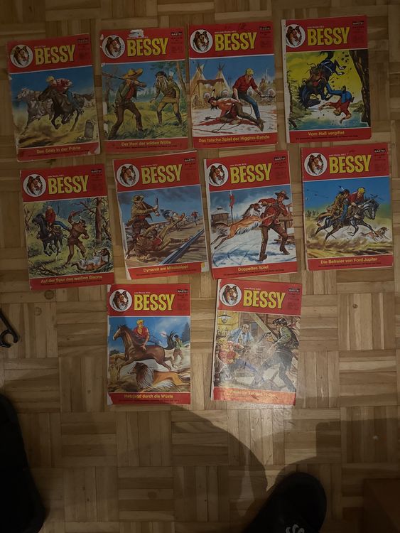 Bessy Comics, Konvolut von 10 Stück, Western Comic-Klassiker (Gebraucht ...