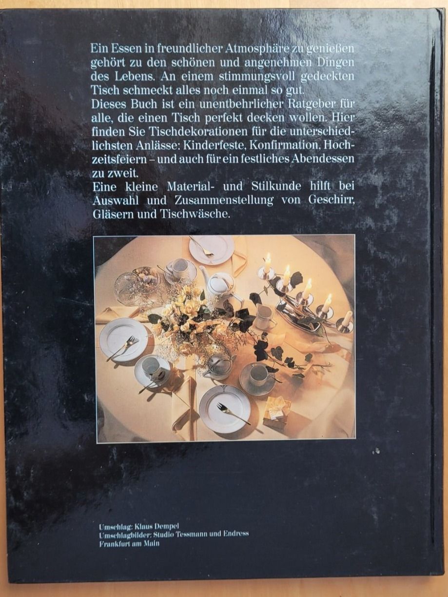 Libri: DER SCHÖN GEDECKTE TISCH – Usato da Neftenbach venduto da Mador6 3