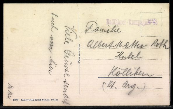 Cartes postales: AK Interlaken, Schiffsstation mit Bergpanorama – D'occasion à Berlin par bartko-reher 1