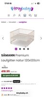 SÄMANN Laufgitter + Matratze Cloud Air 120x120cm