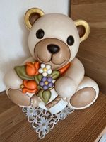 Thun Maxi Bär Wandbild mit Blumenstrauss, Frühlingsdeko!