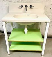 Gebrauchtes Lavabo Keramik  mit Unterbau