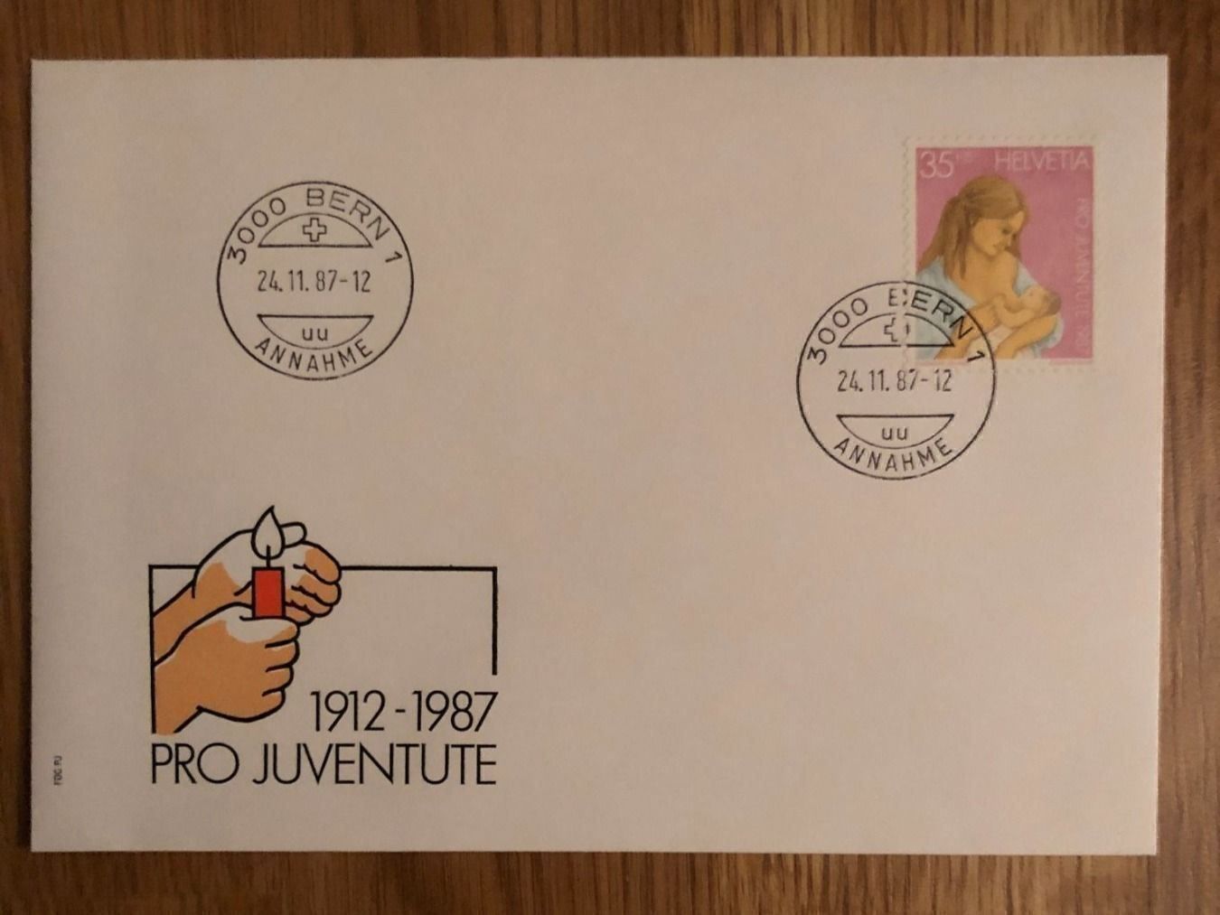 Tutti i francobolli: FDC Pro Juventute 24.11.87, Bern 1 – Nuovo (secondo la descrizione) da Landquart venduto da interesse63