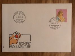 FDC Pro Juventute 24.11.87, Bern 1