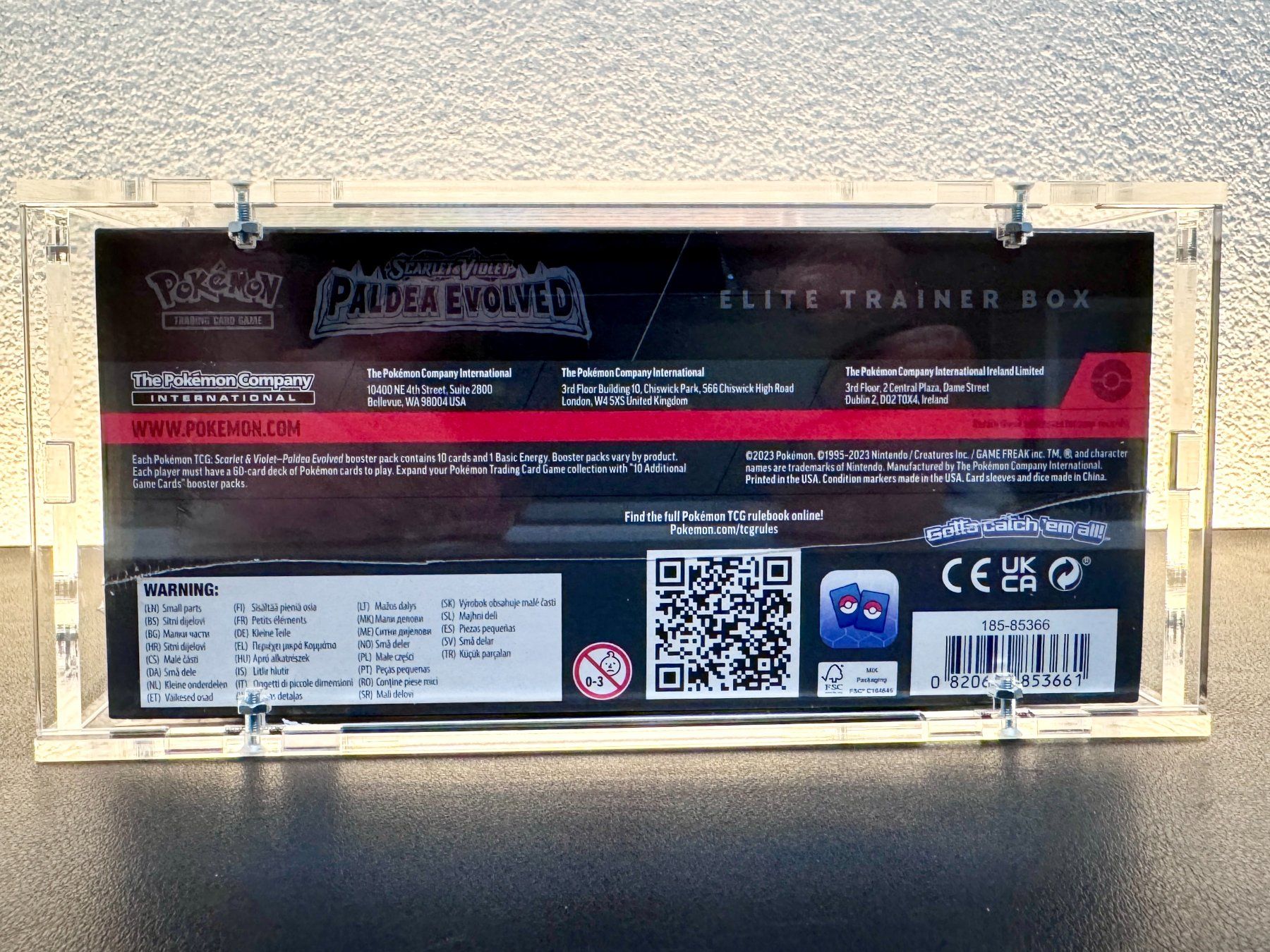 Pokémon Cartes à collectionner: Pokémon Paldea Evolved ETB EN OVP + Acrylbox – Neuf avec emballage d'origine à Schlatt TG par catch_up 7