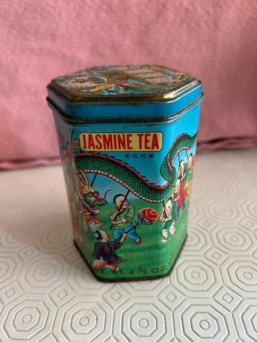 Barattoli: Scatola di latta Jasmine tea – Usato da Melano venduto da H-Sara