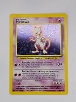 💜 Pokémon Base Set – Mewtwo Holo – Englisch – WotC Vintage