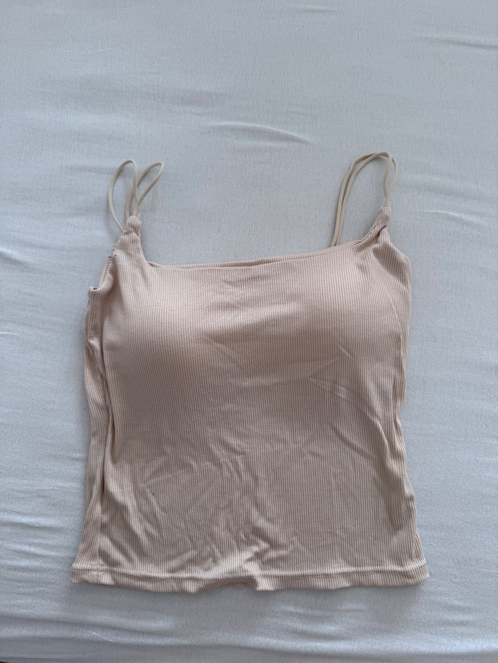 Shein Top: Damen Top beige built in bra – Nuovo (secondo la descrizione) da Nänikon venduto da tob_g7dm