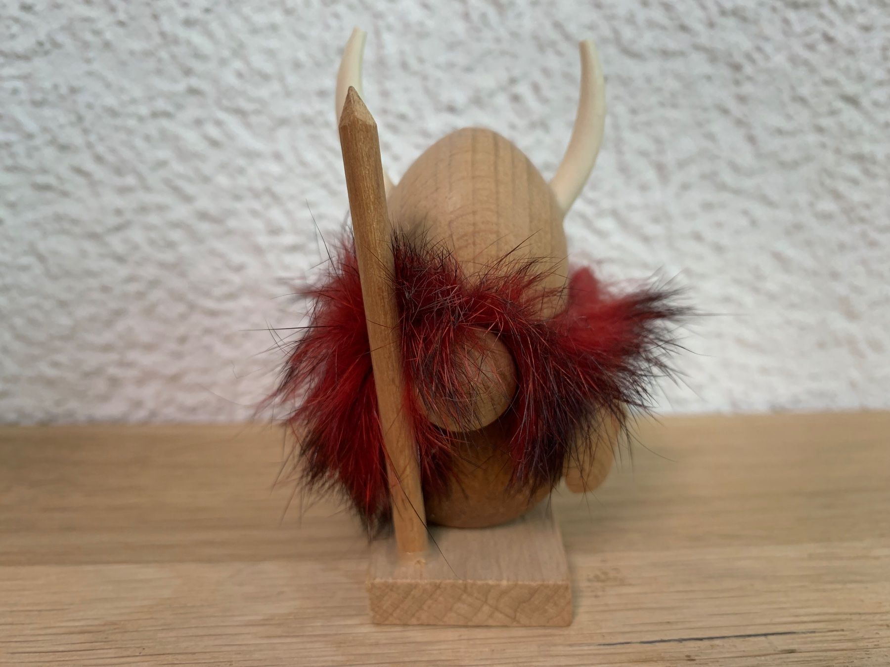 Statuette: Vintage Wikinger Holzfigur – Usato da Arlesheim venduto da Spielmax