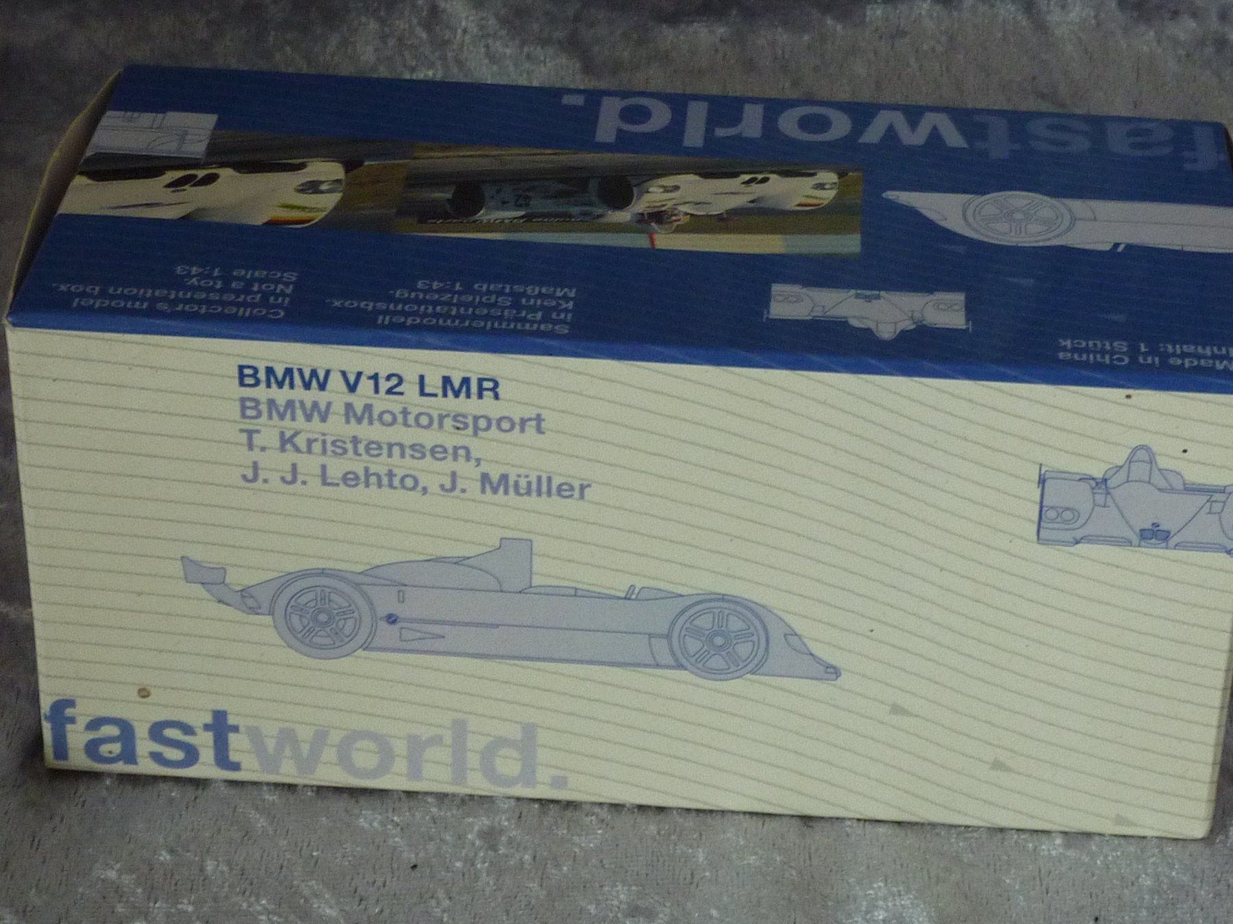 Minichamps Modellini d'auto: BMW V12 LMR Sebring99  1:43 – Nuovo e nell'imballaggio originale da Dürrenäsch venduto da modellautos4you 4