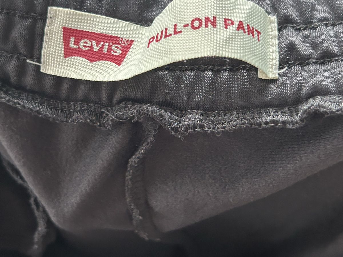 Levi's Leggings: Levi's Pull-On Pants, Black with Logo Stripe, Size XXS – Usato da Saland venduto da ele_vc96 4