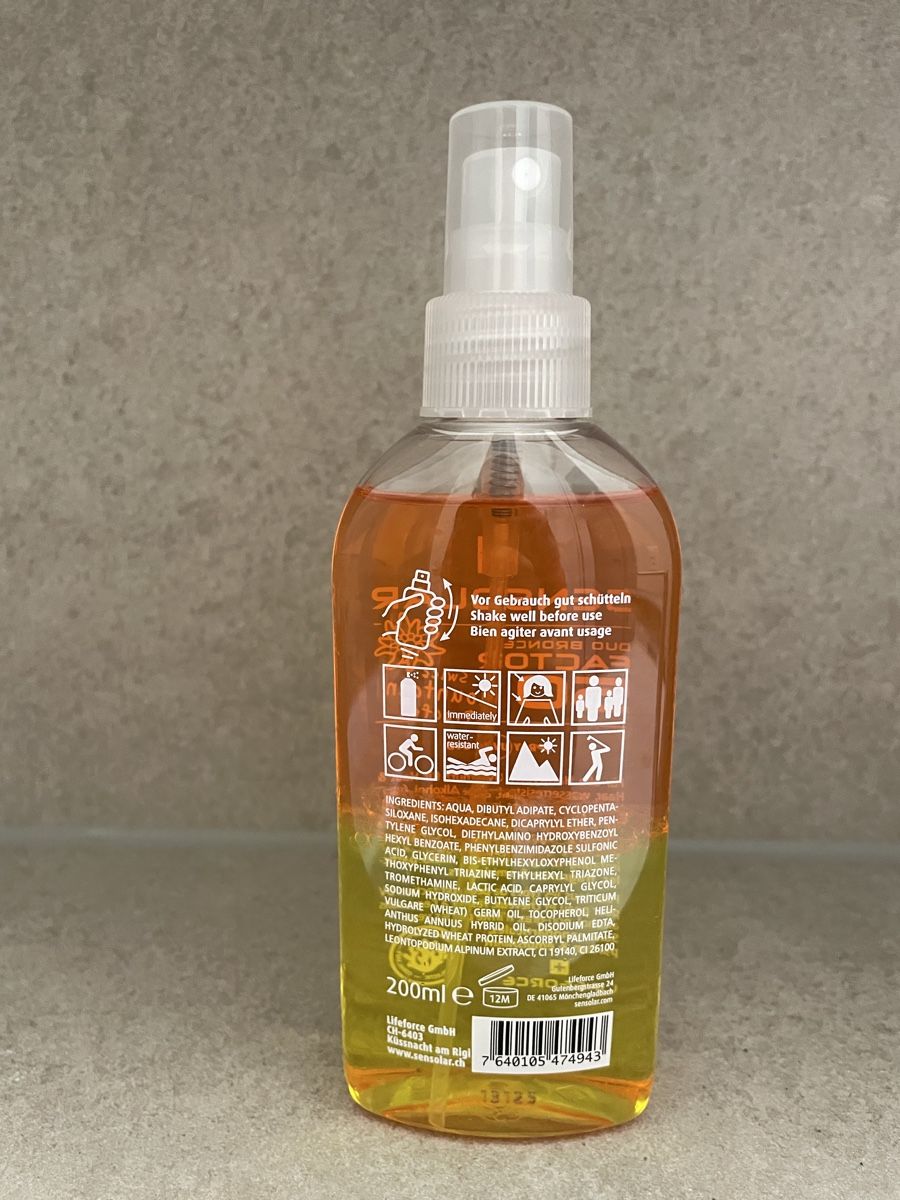 Protezione solare: Sensolar Sonnencreme SPF 50 200ml – Nuovo e nell'imballaggio originale da Unterägeri venduto da sen_5yzr 1