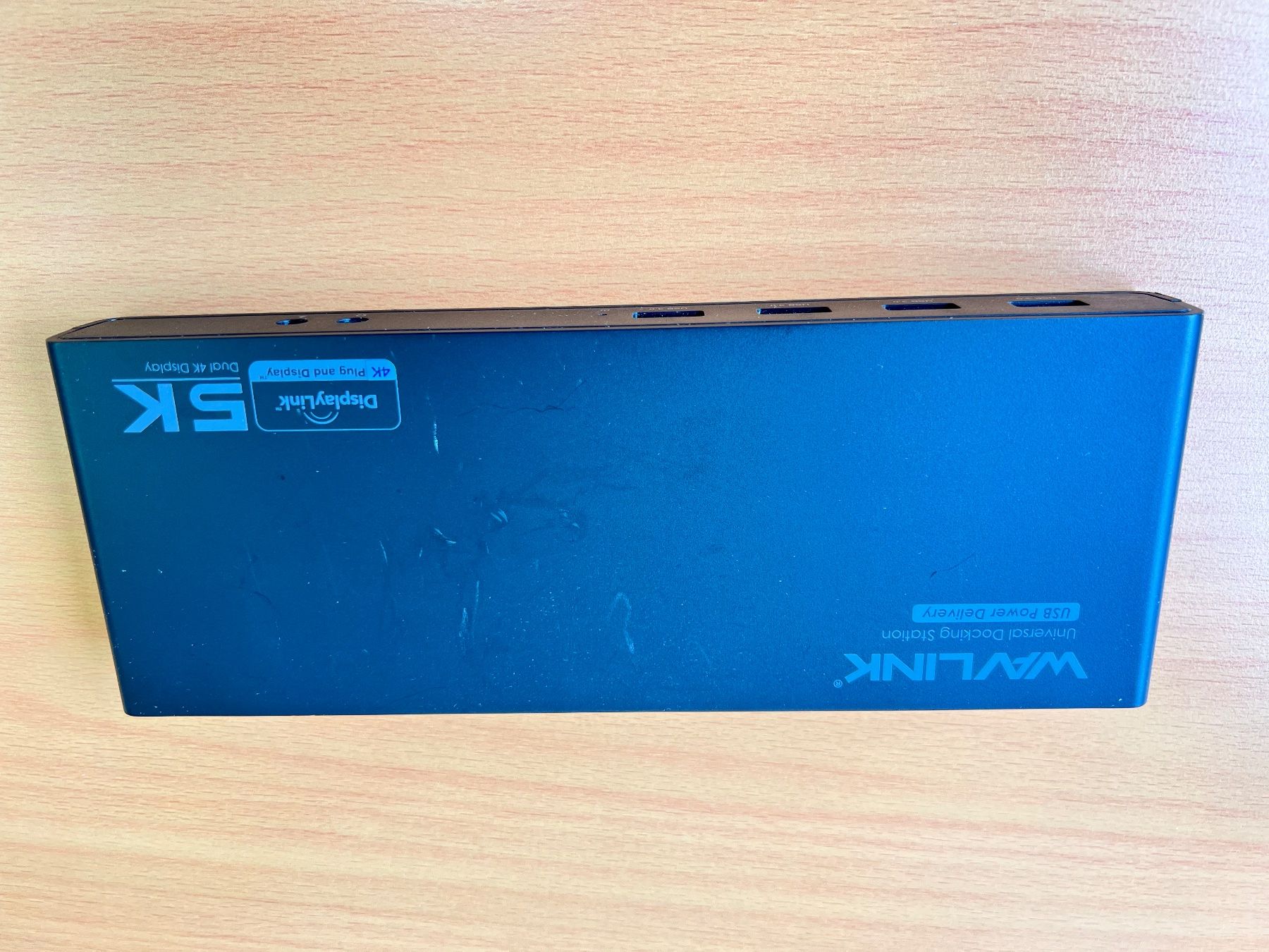 Docking station: WAVLINK 5k - USB C Hub - Docking Station - 2 HDMI Monitore – Usato da St. Gallen venduto da Mr.Deutschmann 5