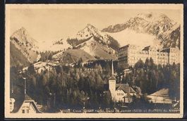 Caux, Grand Hotel, Dend de Jaman et Roch