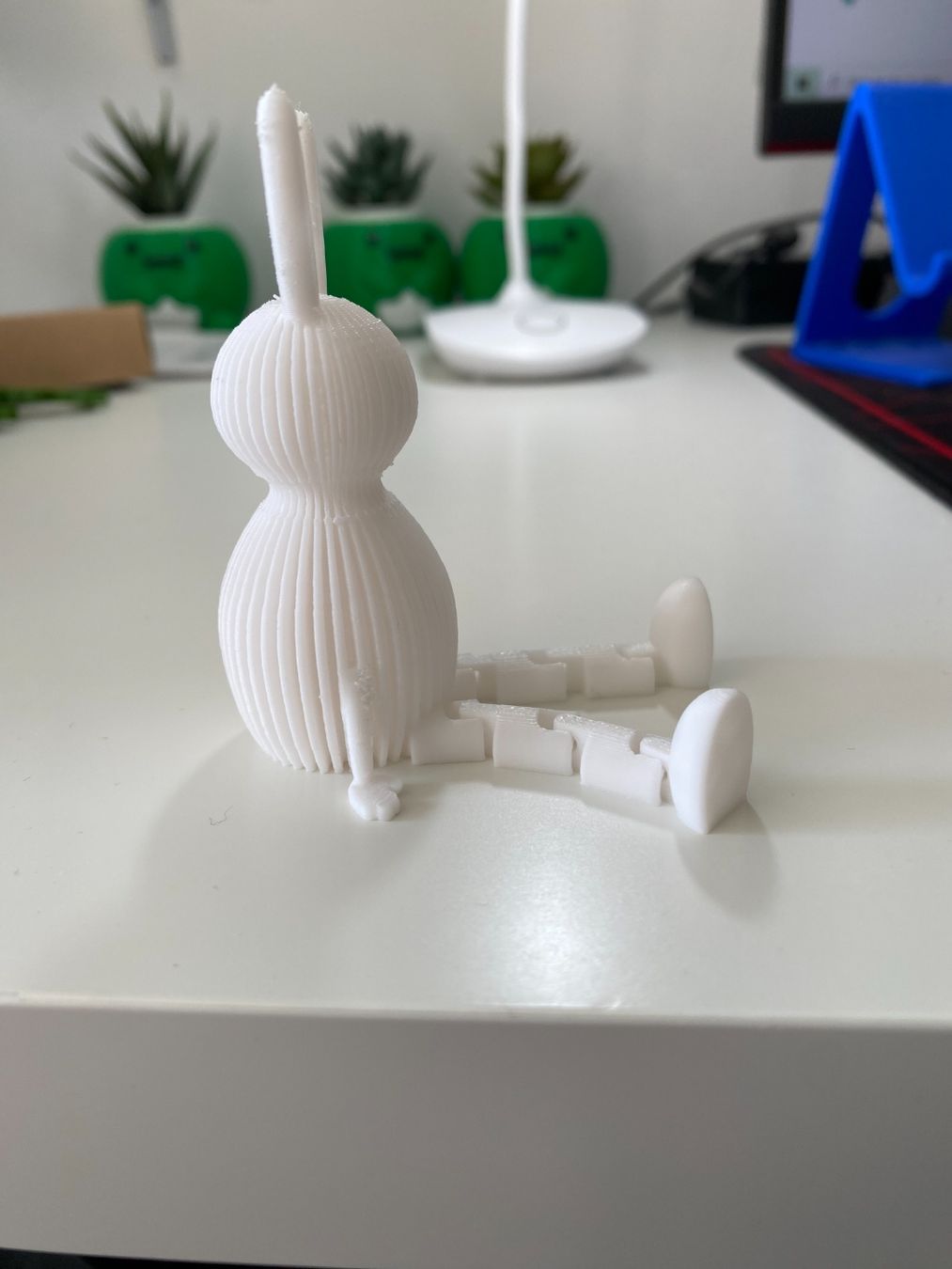 Tutte le decorazioni: Artikulierter Osterhase 3D - Kantenhocker – Nuovo (secondo la descrizione) da Aigle venduto da MagieFusion_3D 1