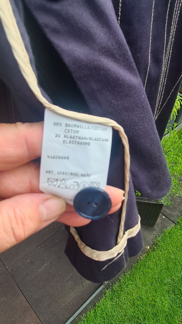 Giacche: Hammer Blazer Gr. 40, Grau mit beigen Streifen top – Usato da Dussnang venduto da Mak13 6