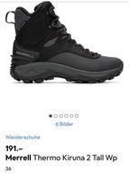 Wanderschuhe Merrell Thermo Kiruna 2 Tall Wp Grösse 36