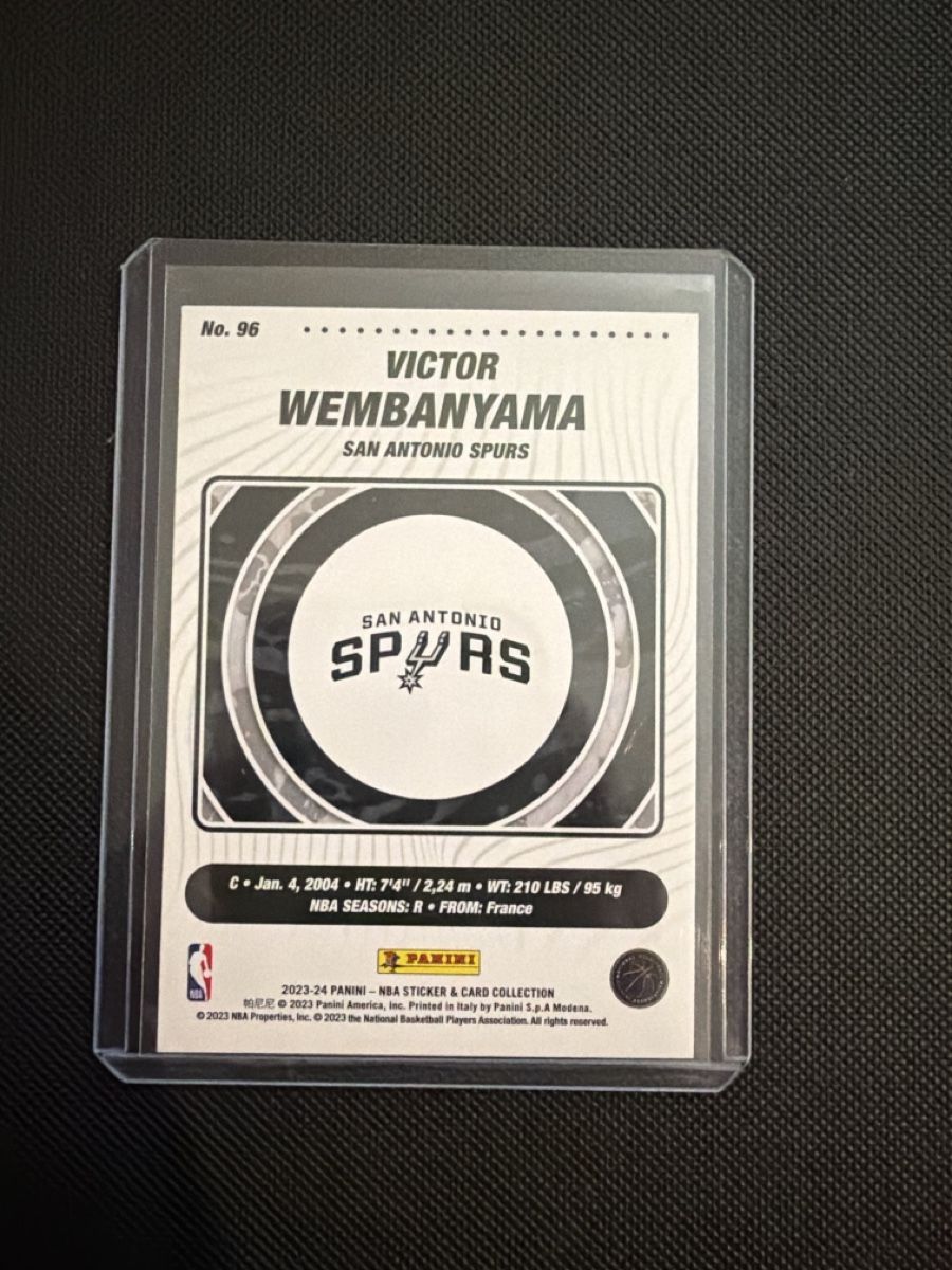 Nba Carte collezionabili: Victor Wenbanyama RC  – Nuovo (secondo la descrizione) da Lenzburg venduto da fastbreakcards 1