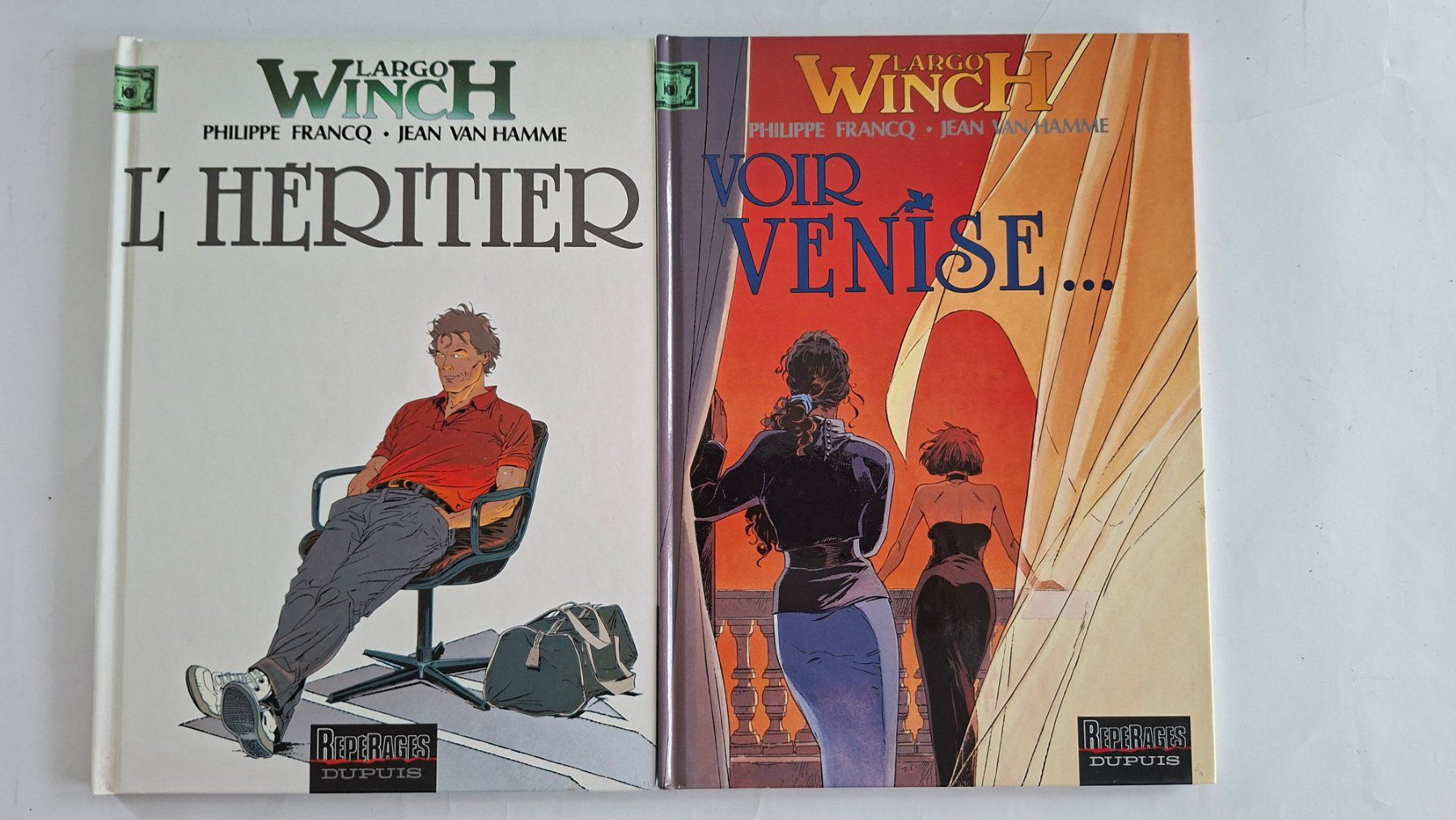 BD: Largo Winch Comic: L'Héritier + Voir Venise – D'occasion à Opfikon par Diversamente