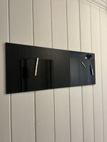 Magnettafel Glas schwarz