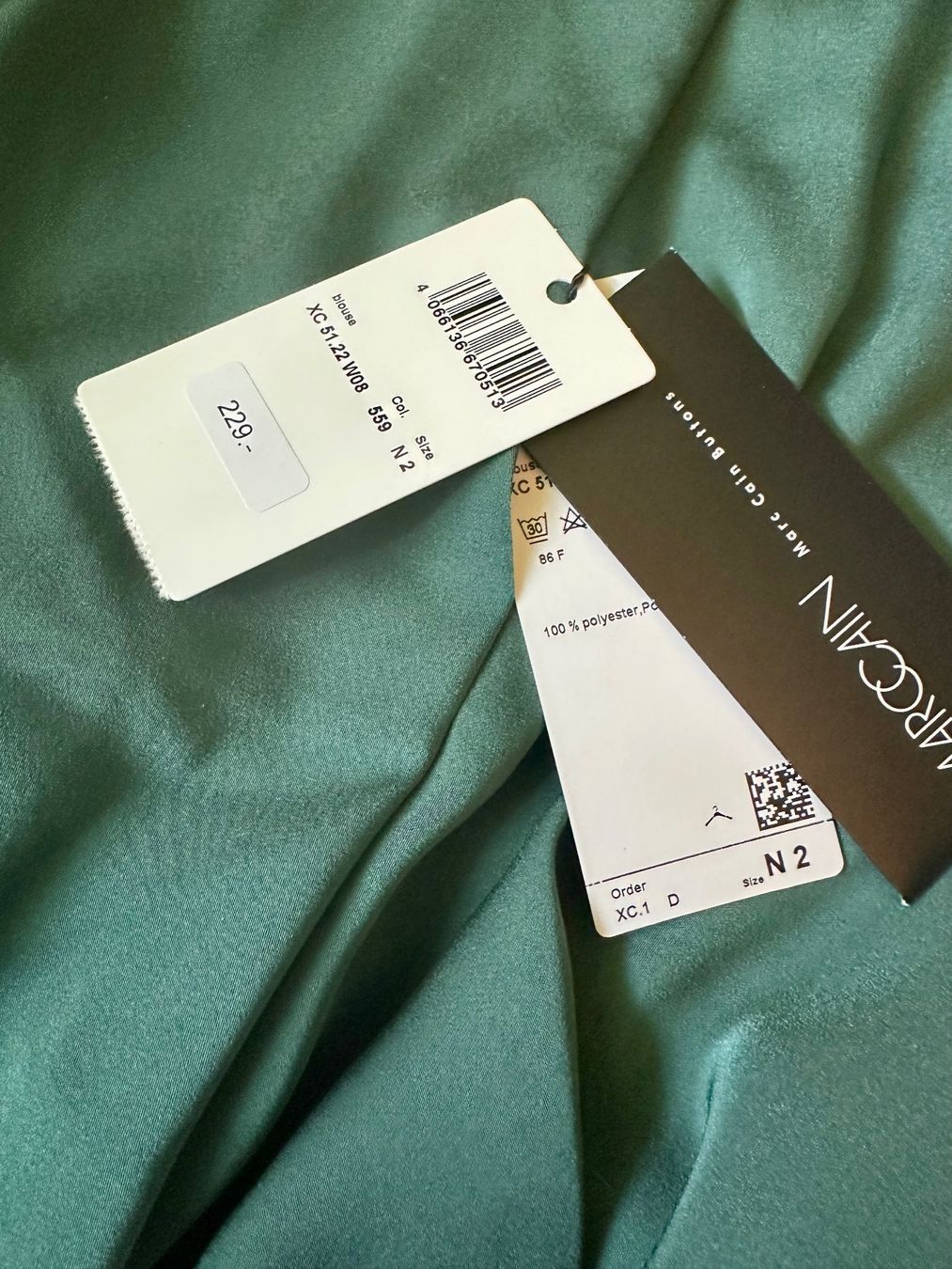 Marc Cain Blusen: MARC CAIN - Bluse uni / N2 – Neu und originalverpackt aus Spreitenbach von Jessy8 6