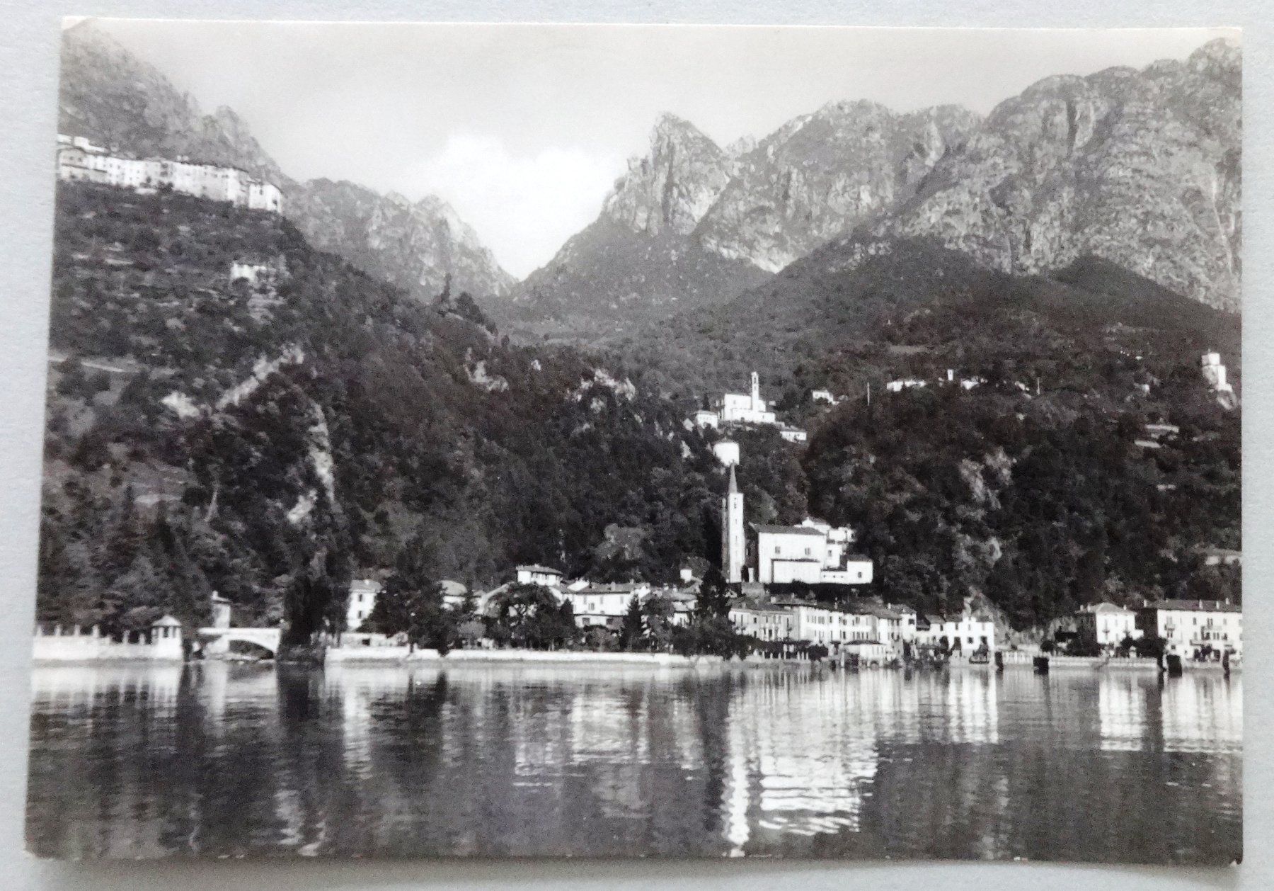 Ansichtskarten: Lago di Lugano - S. Mamete – Defekt aus Fétigny von Billy2miny
