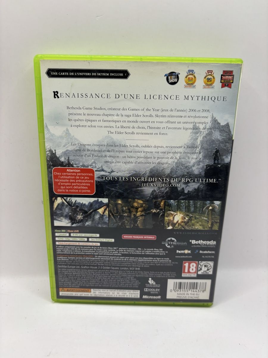 Jeux: Skyrim Xbox360 – D'occasion à Genève par sho_67qj 1