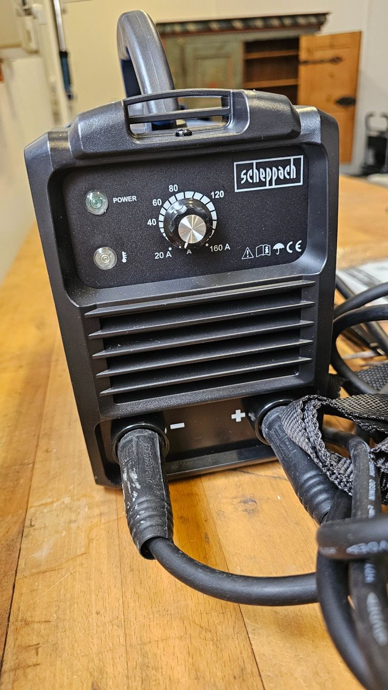 Scheppach Saldatori: Schweissgerät  Inverter SCHEPPACH WSE1100 – Usato da Diessenhofen venduto da Osio 3