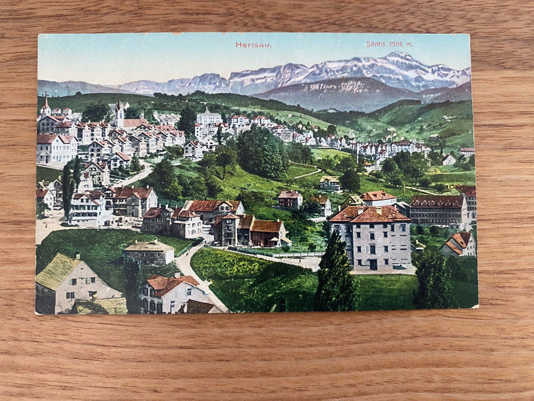 Cartoline postali: Ansichtskarte Herisau – Usato da Unterterzen venduto da bac_287t