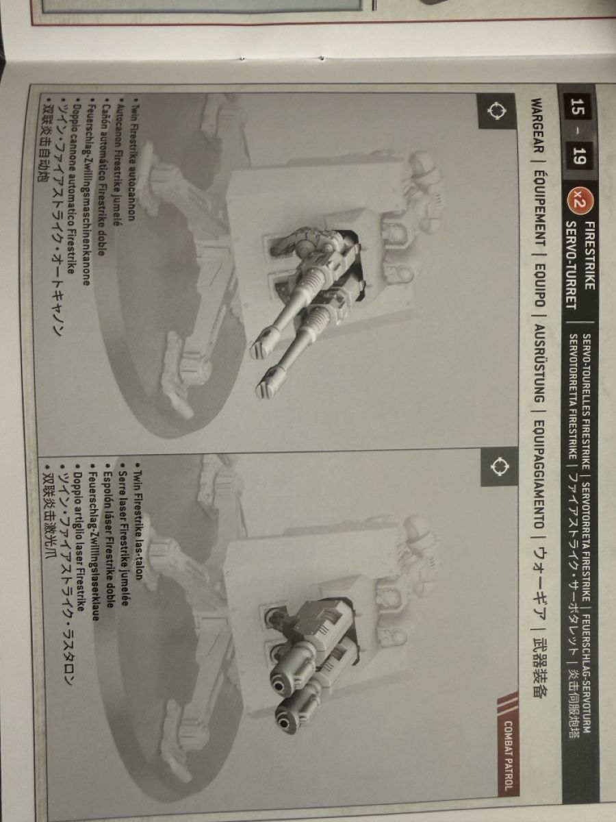 Modellbausätze & Standmodelle: 2 x Firestrike Servo-Turrets Warhammer 40K space marine – Neu und originalverpackt aus Zürich von fed_5zp9 2
