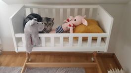 Osann 5-in-1 Beistellbett  Babybett mit Matratzen