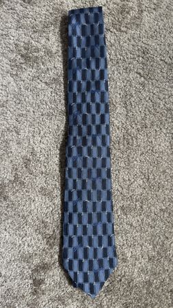 Cravate Christian Dior vintage en jacquard