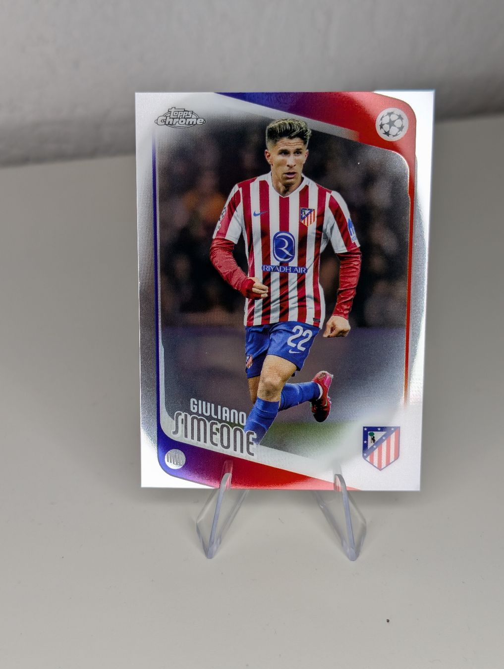 Topps Carte collezionabili: Giuliano Simeone Athletico Madrid Topps Chrome – Nuovo (secondo la descrizione) da Hunzenschwil venduto da BRPCards