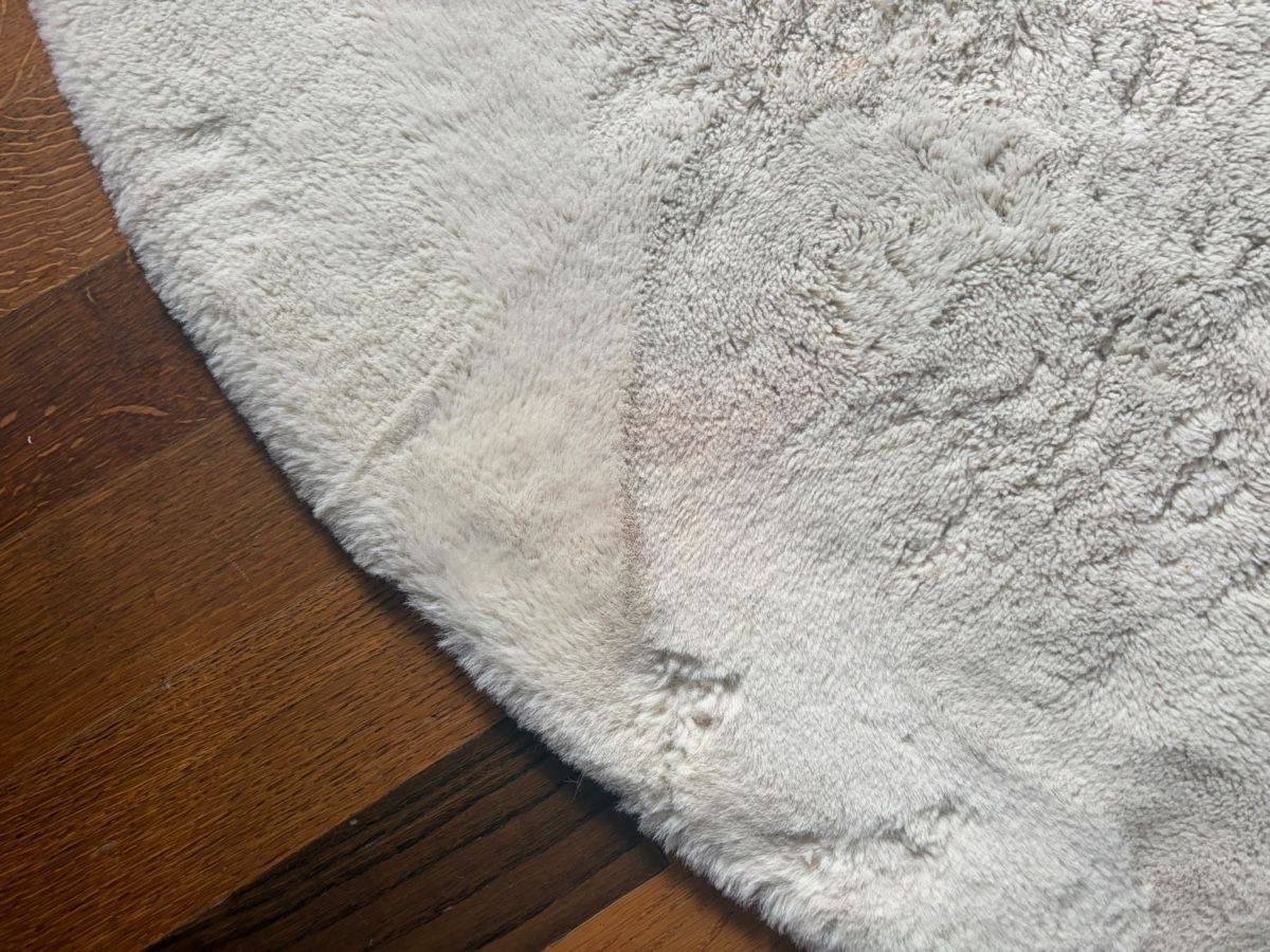 Tapis: Runder Teppich weiss flauschig – D'occasion à Sargans par el_-_ga 3