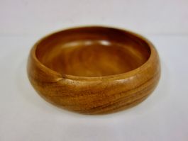 kleine Holzschale Teak Teakholz Schale 60er 70er