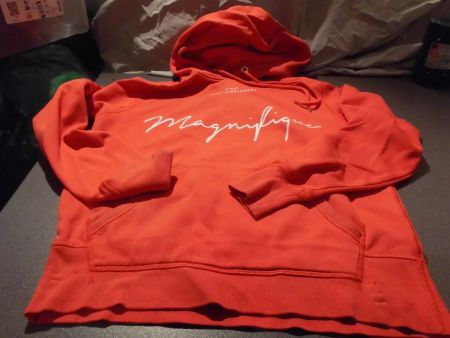 Kapuzenpullover Grösse XS, H&M, rot, Auf