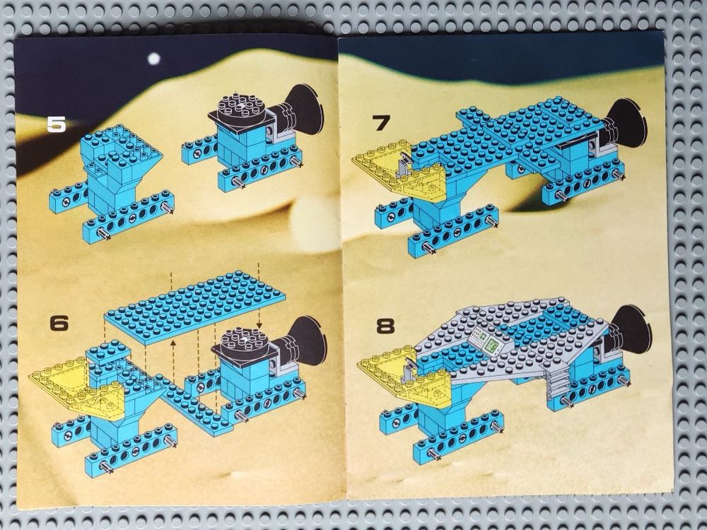 LEGO Classic Space Anleitung Instructions 6950 Comprare su Ricardo