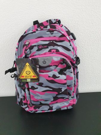 Neu - Wheel Bee - Schulrucksack mit LED