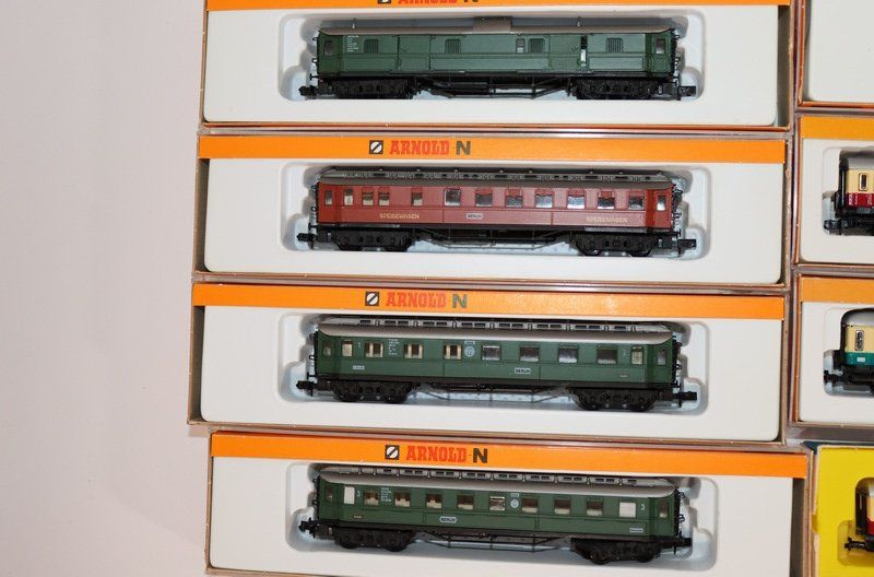 Rapido Modellini di ferrovie: 8 Rapido Wagen ( 502 ) – Usato da Kerzers venduto da Winu64 1