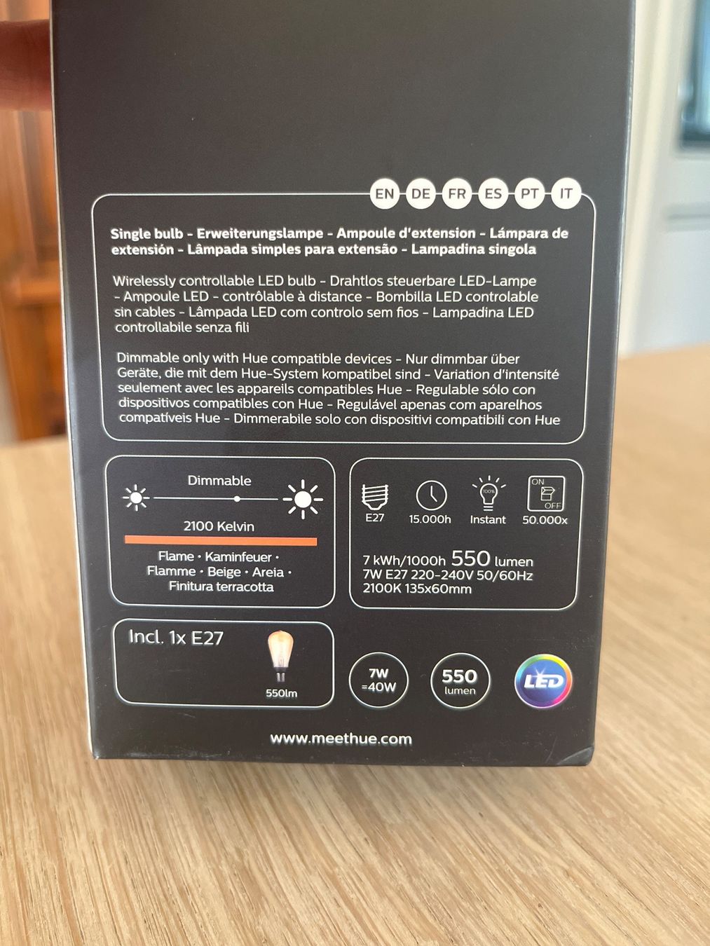 Philips Lampade: 2 x Philips Hue LED Lampe ST64 E27 – Nuovo (secondo la descrizione) da Pfaffhausen venduto da hitsch.kuhn 1