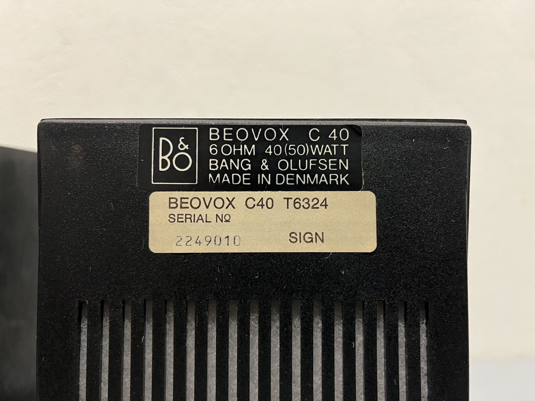 Bang & Olufsen Casse acustiche: B&O BEOVOX C 40 – Usato da Hochdorf venduto da av-electronics 5