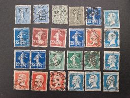 Breifmarken Frankreich (perforiert)
