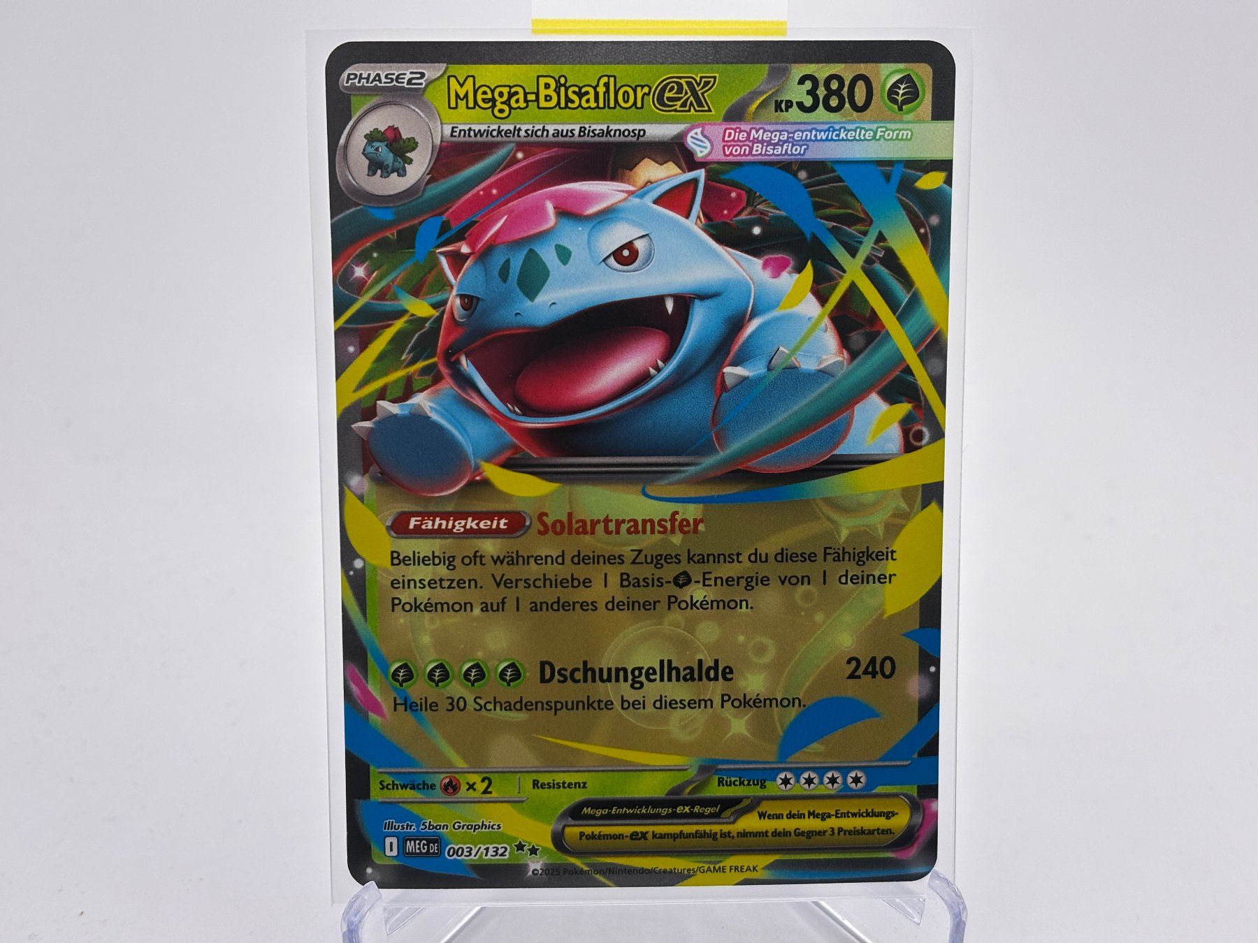 Pokémon Carte collezionabili: Mega-Entwicklung - Mega Bisaflor ex  (MEG 3) - DE – Nuovo (secondo la descrizione) da Allschwil venduto da Bullach