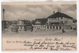 Gruss aus HERISAU Obstmarkt