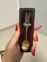 Barcelona Löffel Souvenir Sagrada Familia Spanien